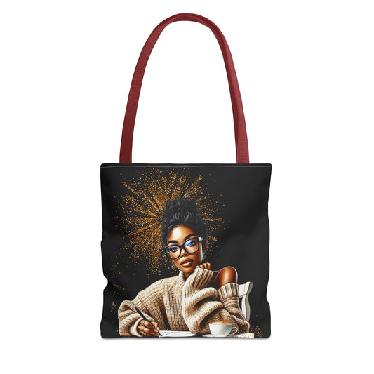 Melanin & Mindset Statement Tote Bag | (3 Sizes)