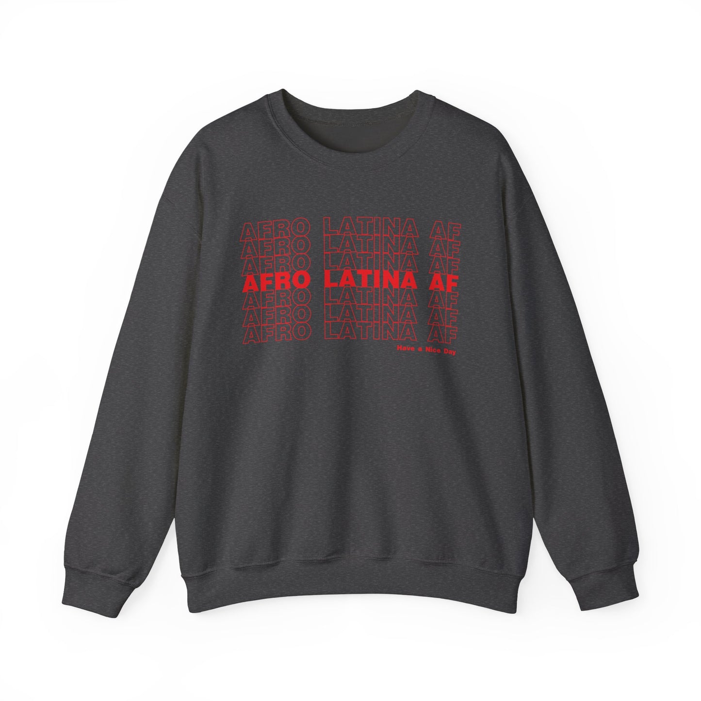 Afro Latina AF Unisex Crewneck Sweatshirt