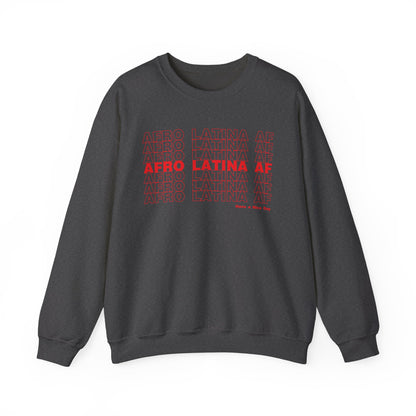 Afro Latina AF Unisex Crewneck Sweatshirt