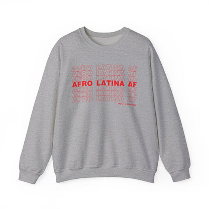 Afro Latina AF Unisex Crewneck Sweatshirt